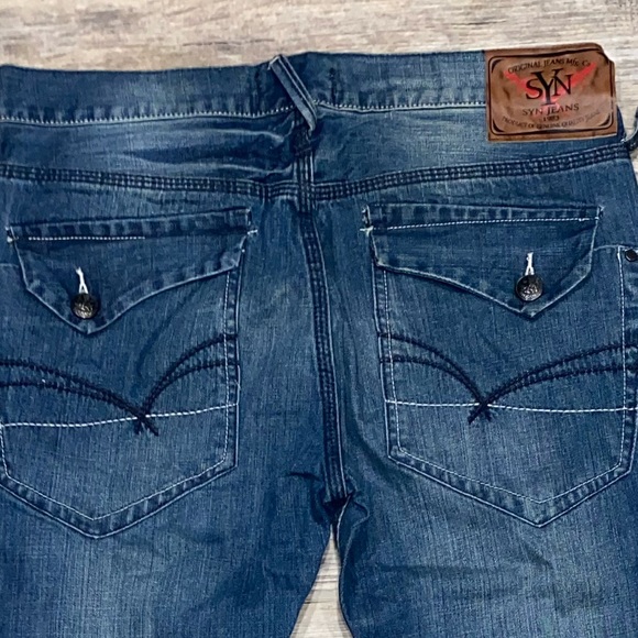 SYN Denim Jeans Mens NWT - Picture 2 of 5